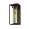 Z-Lite Dunbroch 1 Light Outdoor Wall Sconce, Deep Bronze + Outdoor Brass & Clear 584M-DBZ-OBS - alternate 5